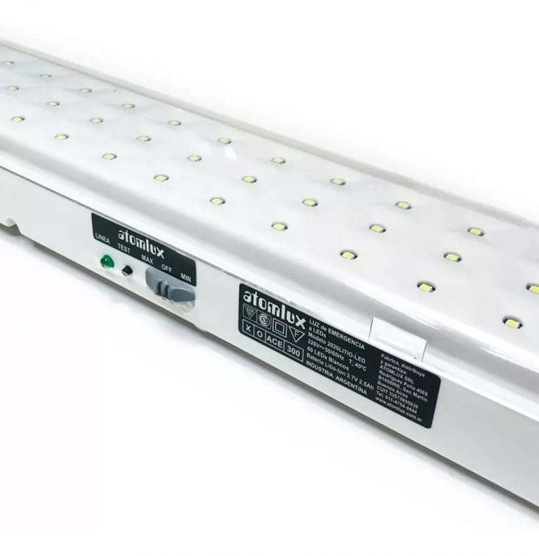 Luz De Emergencia Atomlux Leds Cayber Comercial