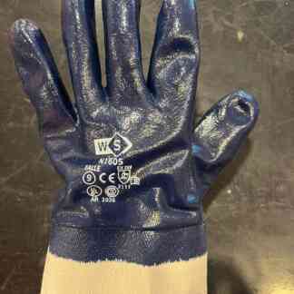 GUANTE NITRILO PUÑO LONA o TEJIDO DPS